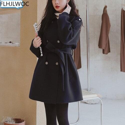 FLHJLWOC Womens Long Coats