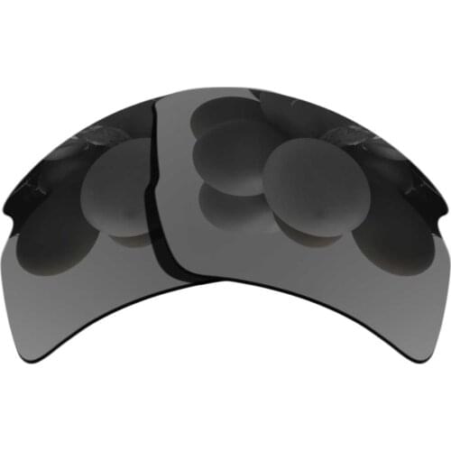 Polarized Sunglasses Replacement Lenses for-Flak 2.0 XL OO9188 Frame - Grey Chrome