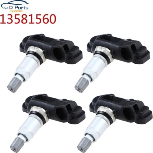 4pcs 13581560 13598775 For Opel Adam Astra J Cascada Insignia Zafira Tourer TPMS Tire Pressure Monitor System 433MHZ