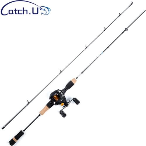 Catch.U ULFishing Rod Carbon Spinning Rods 1.8M Lure Casting Rod Ultra Light Power Soft Fishing Rod Carp Line 2-5lb Wt 0.8-5g