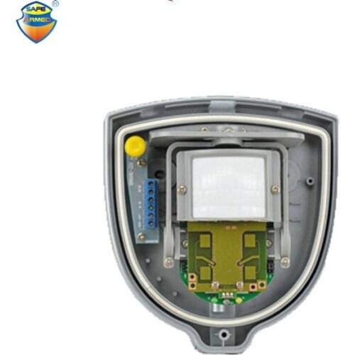 1 PCS)Wired Alarm Outdoor MicroWave PIR Double Sensor with Pet Immunity Waterproof self defense anti burglar GSM alarm system