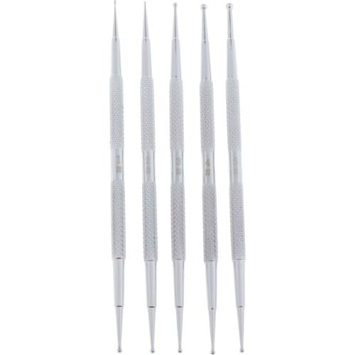 2 Way Nail Dotting Pen Acrylic UV Gel Paint Pens for Drawing Manicure