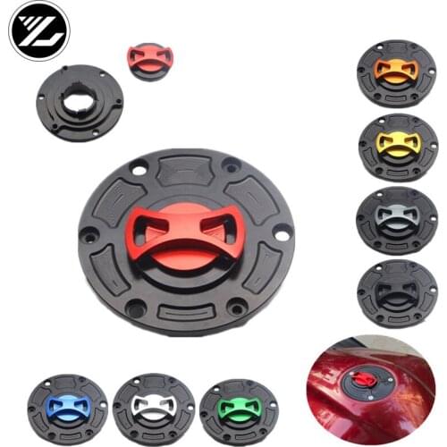 CNC Aluminum Motorcycles Fuel Tank Cover Gas Cap Key for Aprilia Mille RSV1000 RS125 / RS250 Tuono 1000 Shiver 750 all years