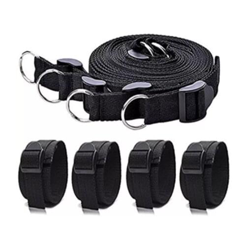 BDSM Sex Toys For Couples Adult Handcuffs & Ankle Cuffs Bondage Under Bed Restraint Bondage Fetish Slave Sex Products