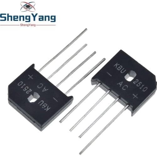5PCS 25A 1000V diode bridge rectifier KBU2510