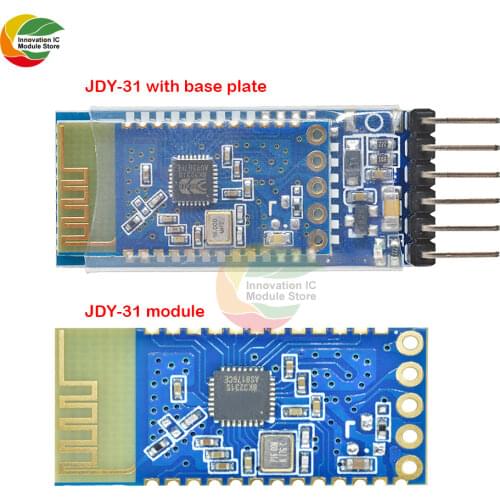 Ziqqucu JDY-31 SPP-C Bluetooth serial pass-through module wireless serial communication from machine Replace HC-05 HC-06
