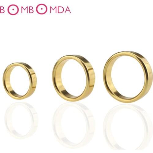 Aluminum Alloy Penis Ring Cock Ring Masturbator For Male Chastity Device Erotic Adult Product Sex Toys For Men Delay Ejaculation