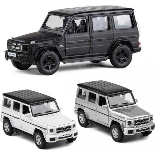 1/36 Mix Colors Diecasts & Toy Vehicles G63 AMG Car Model Pull Back SUV Collection Car Toys for Boy Children Gift V020