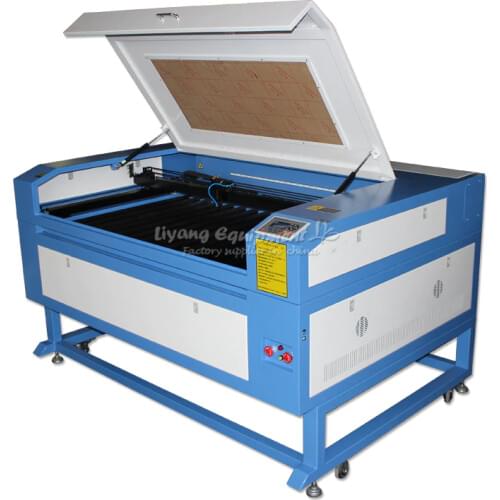 LY 130W Co2 USB Laser Cutter Engraver 1290 PRO With DSP System Auto focus Chiller 1200 x 900 mm 220V 110V