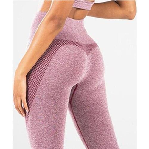 Women Fitness Sport Leggings Workout Push Up High Waist Exercise Leggings Women Gym Slim Breathable Hollow Out Leggins Mujer