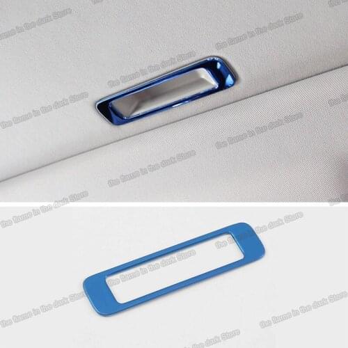 Lsrtw2017 Stainless Steel Car Roof Reading Light Frame Trims for Skoda Kamiq 2018 2019 2020 Interior Accessories Auto