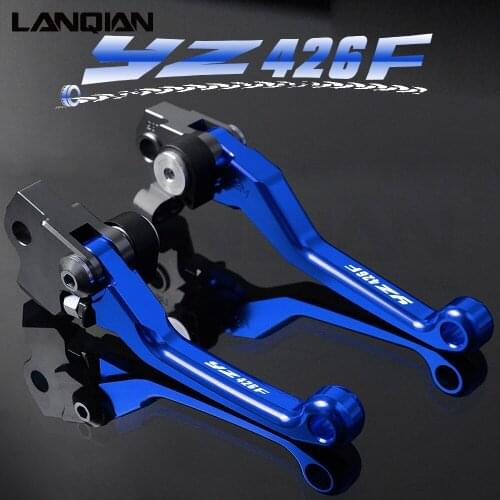 Motorcycle Accessories Dirt Pit Bike Motocross Pivot Brake Clutch Levers For Yamaha YZ426F YZ 426F YZ 426 F 2001-2018 2016 2017