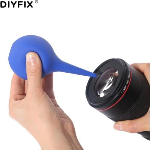 DIYFIX Soft Rubber Air Dust Blower Cleaner Mini Pump for Mobile Phone PC Laptop Computer Camera Lens Dust Cleaning Tool