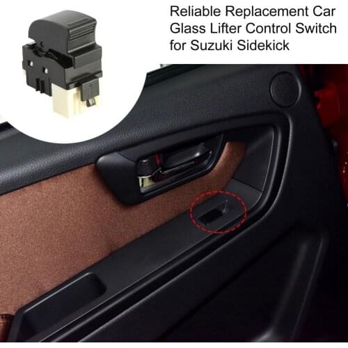 Reliable Replacement Car Glass Lifter Control Switch 37995-56B00 for Suzuki Sidekick Intelligent Window Closer Replacement Parts