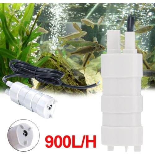 DC 12V Submersible Water Pump Camper Motorhome High Flow Whale Pump 1000L/H 5M High Quality Durable Engineering Plastics Pump