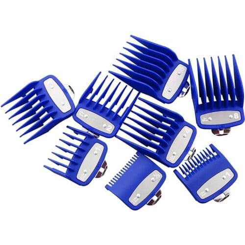 Salon 1.5/3/4.5/6/10/13/19/25MM Replacement Styling 8Pcs/Set Universal Restriction Limit Comb Hair Clipper Coloring Accessories