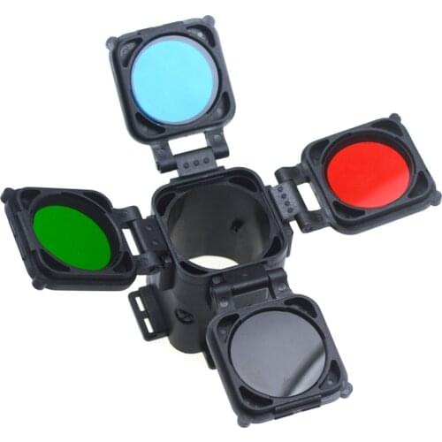 T.O.P. Trans-4-Mer 4-Filter Combo Unit for Use with 6V Xenon Flashlights 6P - L6T4M