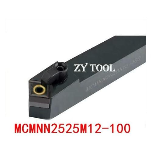 High Quality MCMNN2525M12-100 Metal Lathe Cutting Tools CNC Turning Tool 25mm*25mm*150mm External Turning Tool