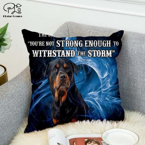 Funny pug dog animal 3D printed Pillow Case Polyester Decorative Pillowcases Throw Pillow Cover Double-sided printing style-2