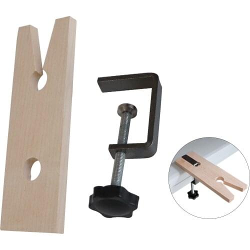 Clip Type Table Fixing Clips Sawing No Punching Jewelry Table Clamping Iron Clips Hit Gold Executive Mold Wood Table Plug Tool