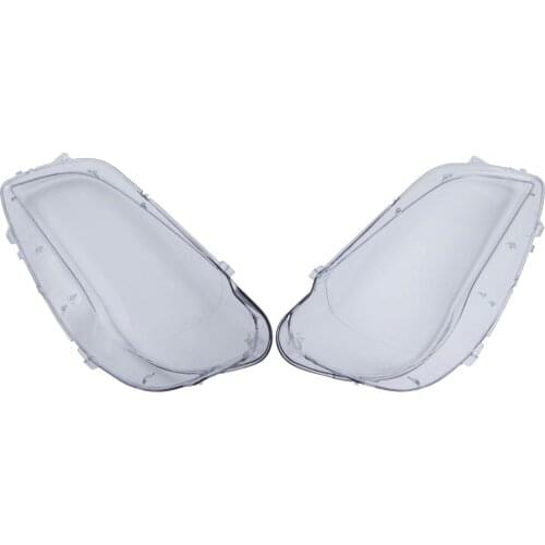 1 Pair Headlight Lens Lamp Cover Headlamp Shade Right +Left For BMW F01 E70 09-15