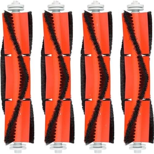 4 pcs Washable Accessories Main Brush For Xiaomi majia 1T STYTJ02ZHM Robot Vacuum Cleaner Parts Kits