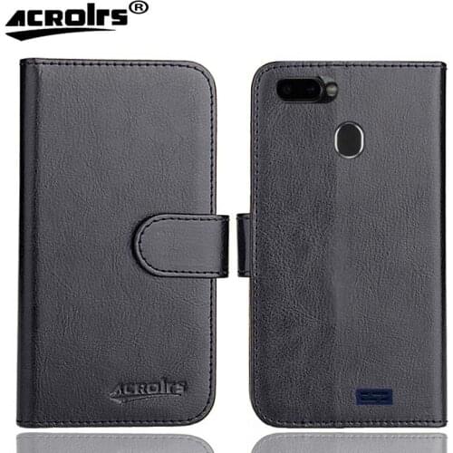 Prestigio Muze J5 5524 DUO Case 5.2" Original 6 Colors Flip Leather Crazy Horse Phone Protection Cover Cases Wallet