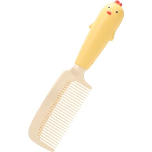 Cartoon massage comb hairdressing comb children comb plastic comb baby girls gifts with box Hair Comb Hair Styling Tools