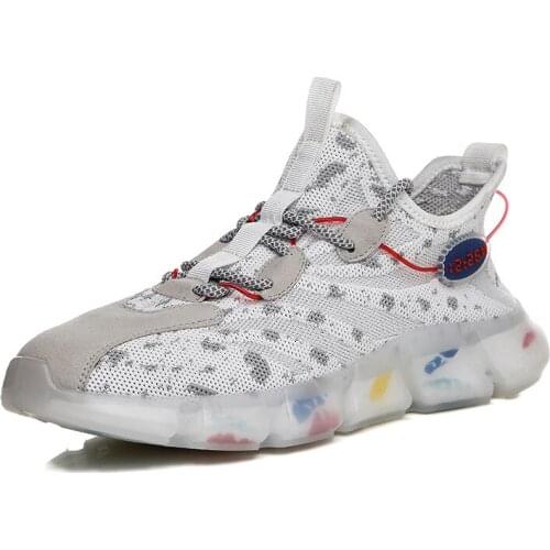 New Mesh Men Casual Shoes Lac-up Men Shoes Lightweight Comfortable Breathable Walking Sneakers Tenis masculino Zapatillas Hombre