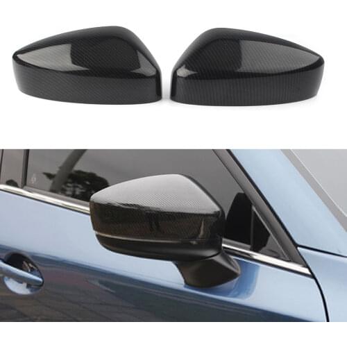 Car Side Door Rearview Mirror Cover Trim For For Mazda CX-5 2017 2018 2019 2Pcs ABS Plastic Car Accessories