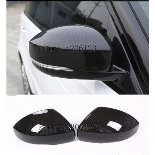For Land Rover Discovery 4 LR4 Interior Door Handle Panel Cover Trim ABS Black Wood Grain Newest 4pcs/set