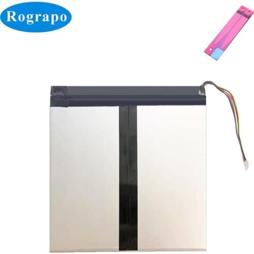 New 3.7V 8000mAh Tablet PC Battery For Irbis TW98 Akku Accumulator 6 Wire Plug
