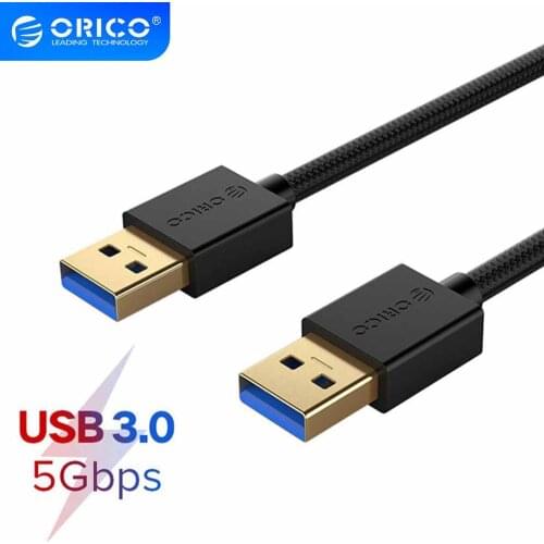 ORICO USB to USB Extension Cable 2m Type A Male USB 3.0/2.0 Data Cable for Radiator Hard Disk Webcom USB 3.0 Extender Cable