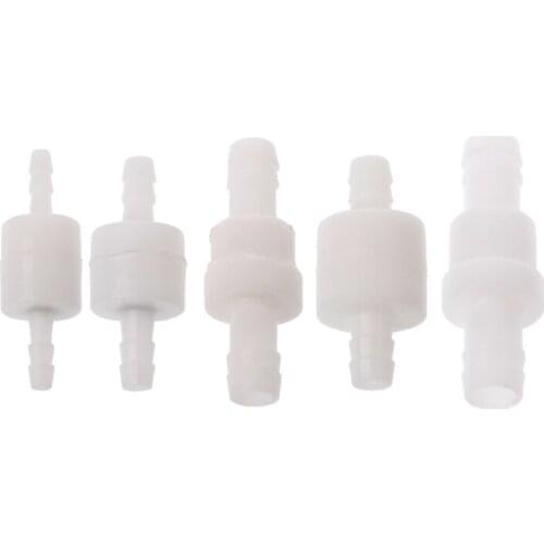 Plastic One-Way Non-Return Water Inline Fluids Check Valves for Fuel Gas Liquid