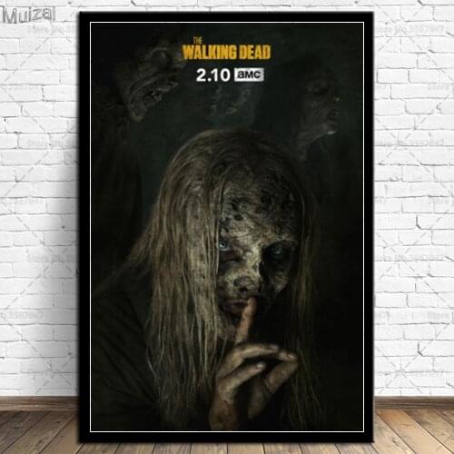 The Walking Dead Poster Canvas Painting Posters and Prints Wall Art Picture for Living Room Home Decor