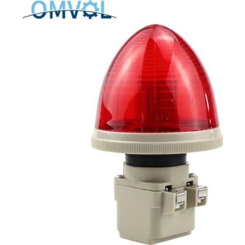 LED Warning Light Peach-type Signal Light Device Indicator Warning Always Light