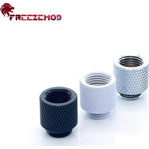 FREEZEMOD 7.5/10/15/20/30/40mm Male-Female Extender Thread G1/4 '' Adapter Female To Male Extension Fitting Water Cooler Modding