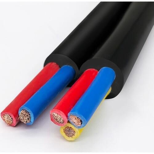 1m,2m,3m Monitoring power cord / 2 core / flat sheathed cable / RVVB 2X1mm2 square / pure copper wire
