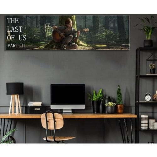 Large Size 1 Piece The Last of Us Part 2 Game Poster Artwork HD Canvas Print Wall Paintings for Living Room Decor