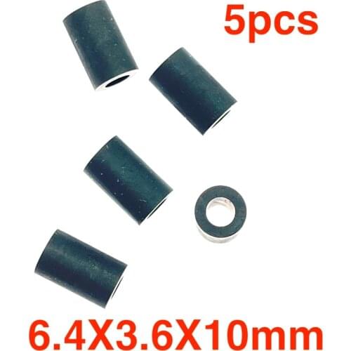 5pcs 6.4mmx3.6x10 Buffer rubber ring Shock absorption rubber pad Waterproof for cassette deck audio tape Stereo player