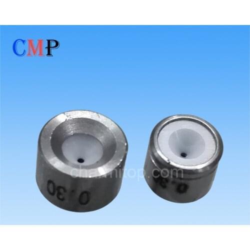 Diamond Guide 1 set-2pcs Charmilles c103 c104 D=0.10mm for Charmilles Machine ROBOFIL series wedm-ls Wire-cutting machine parts