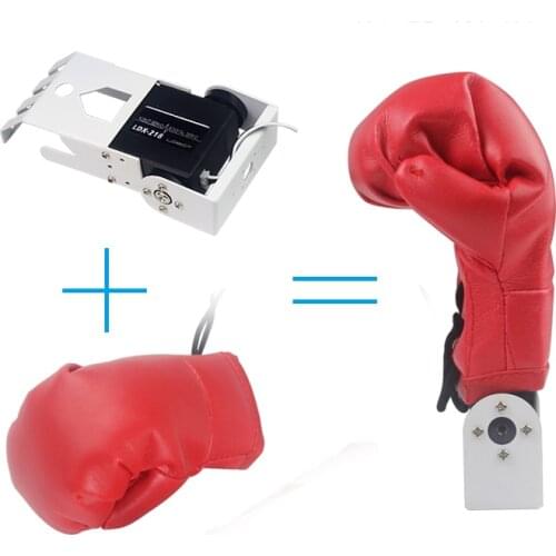 Humanoid Robot Fighter Hand Finger Fighting Robot Hands Robotic Accessory Boxing DIY Teaching Model