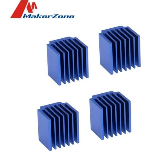 3D Printer Parts Stepper Motor Driver Heatsink Blue Cooling Heatsink for TMC2100 DRV8825