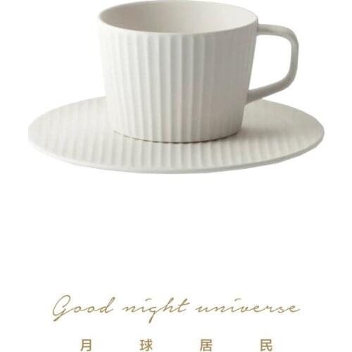 European Vintage Coffee Cup Ceramic White Crockery Creative Coffee Cup Reusable Retro Tazzine Caffe Espresso Cups BC50BD