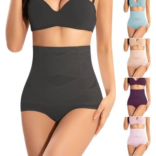 High Waist Shapewear Seamless Women Shapewear Ladies Waist Trainer Slimming Breathable Body Shaper Pants Hip Raise Corset