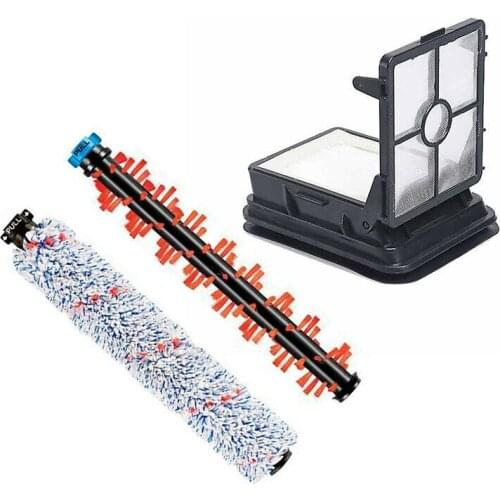Multi-Surface Brush Roller & Filter Set For Bissell Crosswave 1785 Series Vacuum Cleaner Parts
