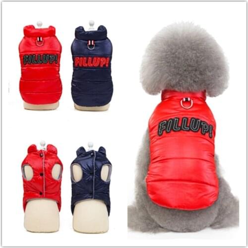 Waterproof Dog Jacket Winter Warm Pet Clothes for Small Dogs Puppy Clothing Chihuahua Hoodies French Bulldog Apparel Pug Coat