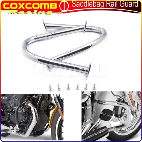 Highway Engine Guard Crash Protect bars Saddlebag Rail Guard Bumper For Indian Chief Chieftain 14-19 Roadmaster