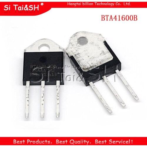 2PCS BTA41-600B TO3P BTA41 TO-3P BTA41-600 TO247 BTA41600B new original 40A 600V triac