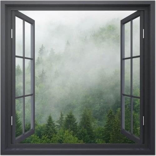 5d Diy Full Square Round Diamond Painting Embroidery"Window Scenery"Cross Stitch Rhinestone Diamond Mosaic Friend Gift